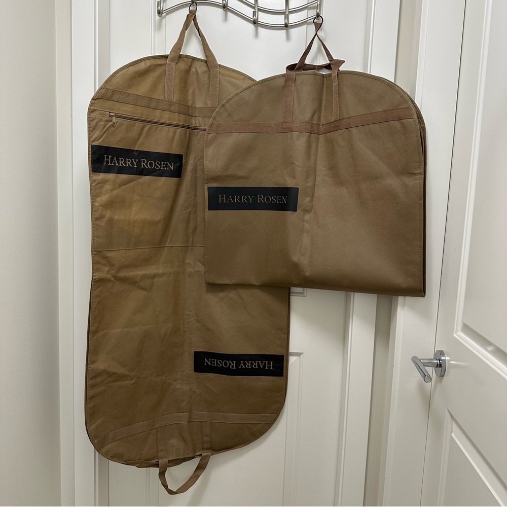 Two Harry Rosen Garment Bags